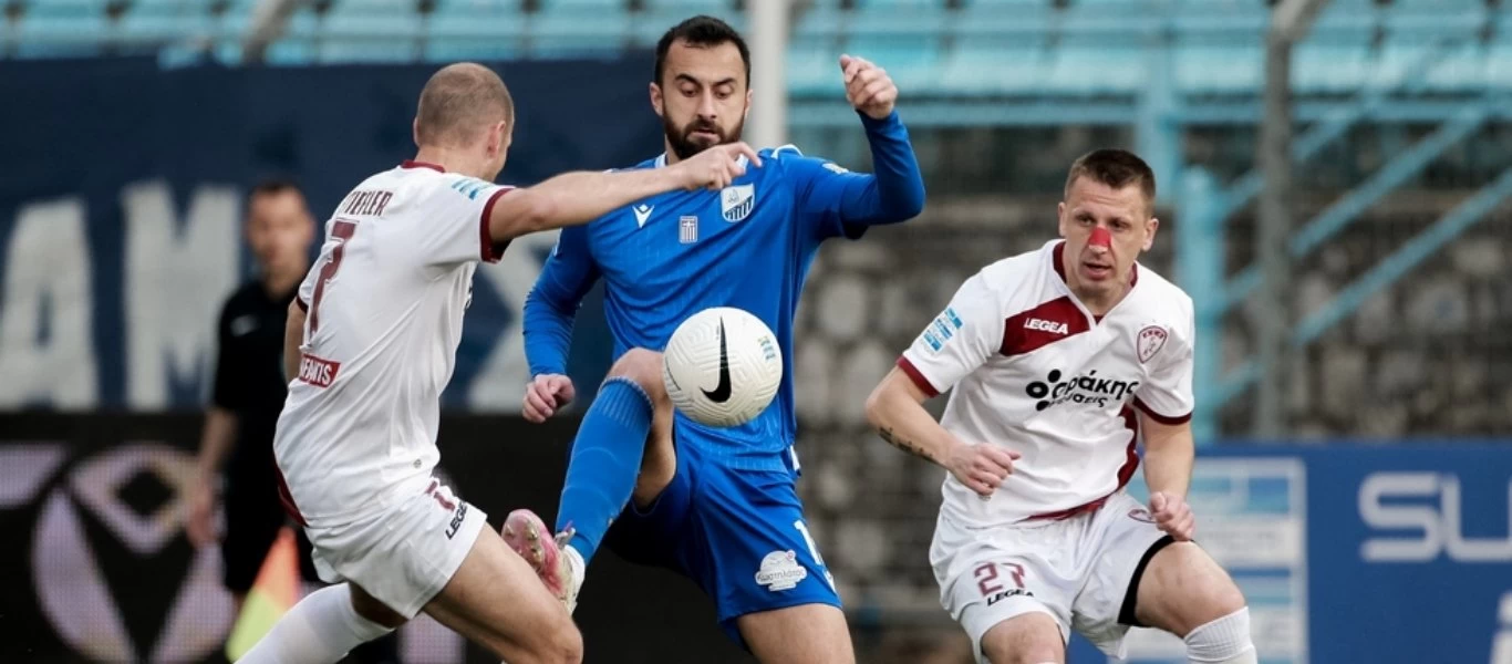 Λαμία - ΑΕΛ 2-1: Λύτρωση στο φινάλε με υπογραφή Ντέλετιτς